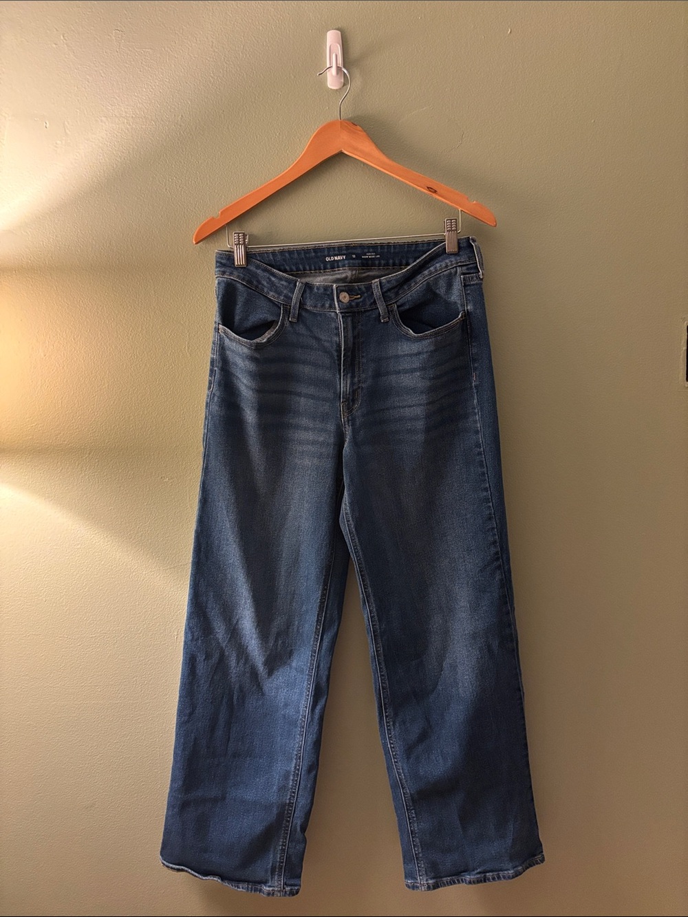 Old Navy - High Rise - Wow Wide Leg Blue Jean